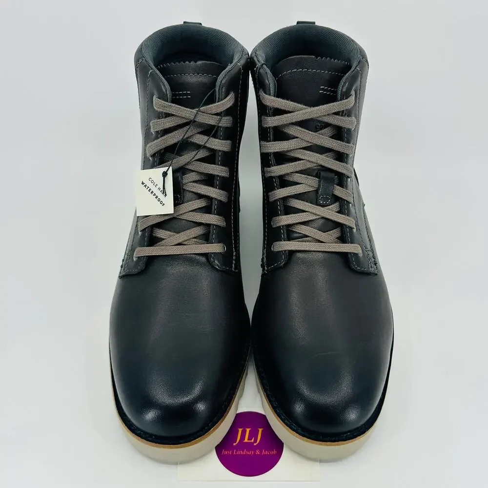 Cole Haan Men's Grand Woodbury Hiker Waterproof Leather Boots C39294 Size 8.5